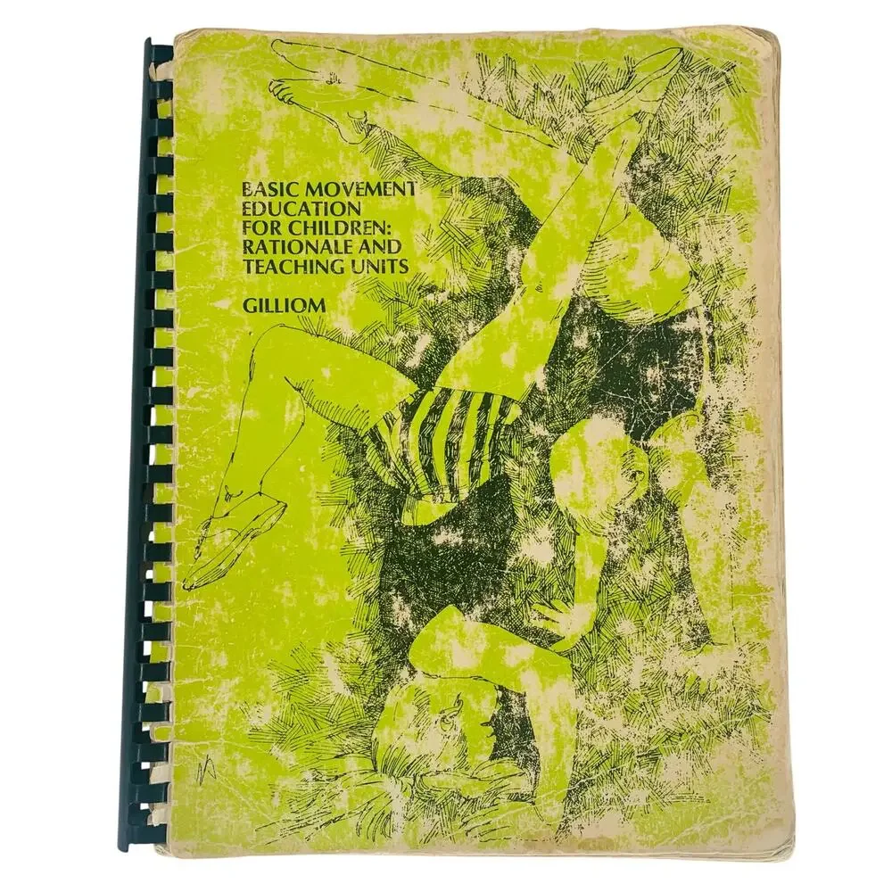Addison Wesley Basic Movement Education For Children Teach Manual Guide Spiral